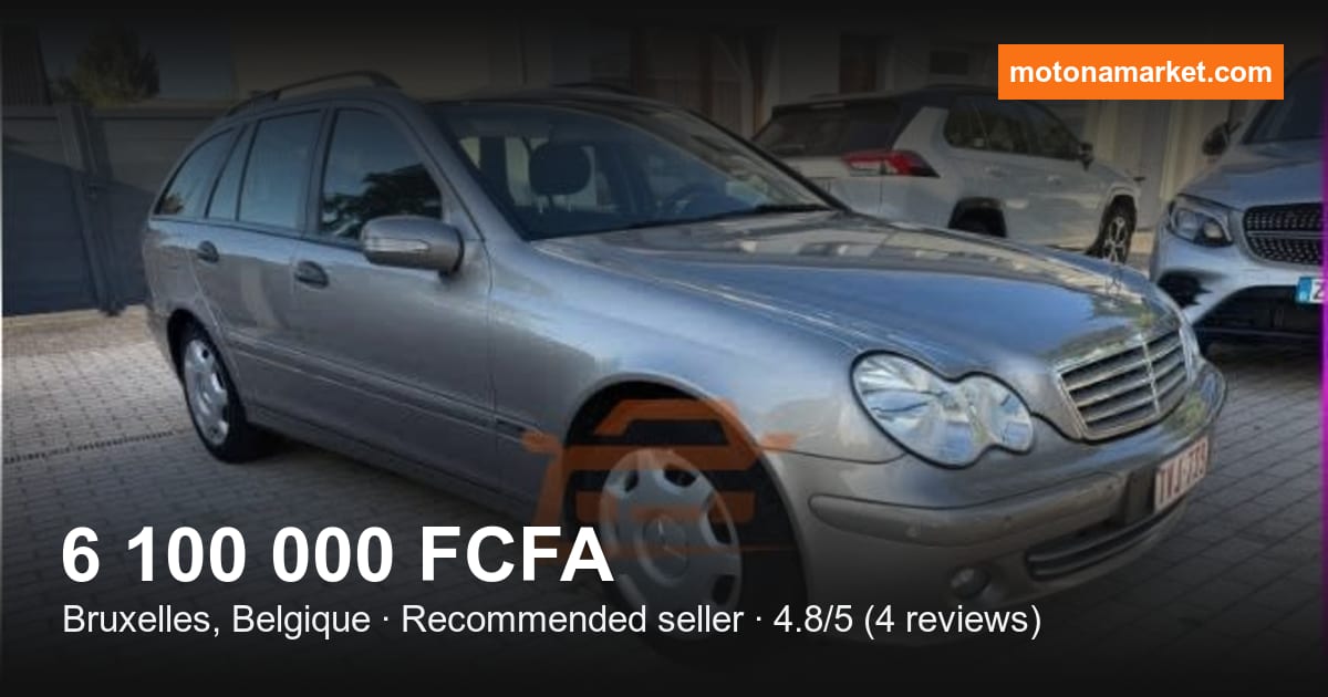 2006 Mercedes-Benz C-Klasse à Bruxelles, Belgique