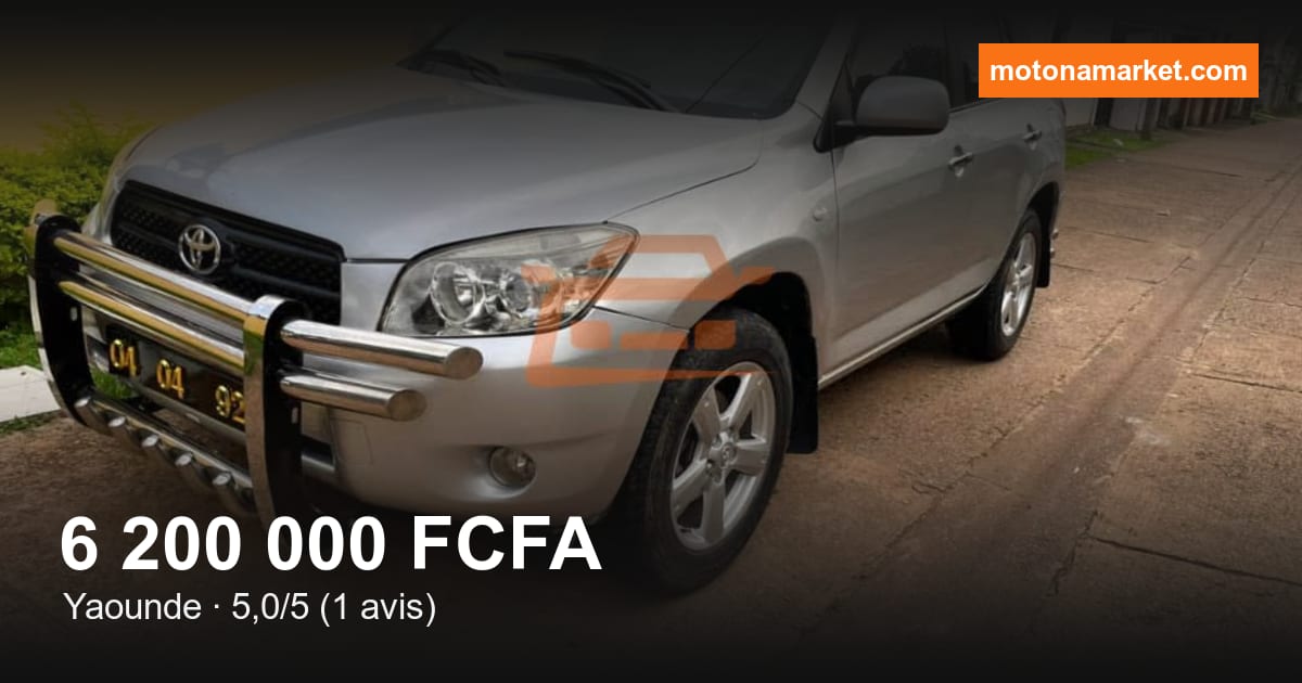 2008 Toyota Rav4 à Yaounde