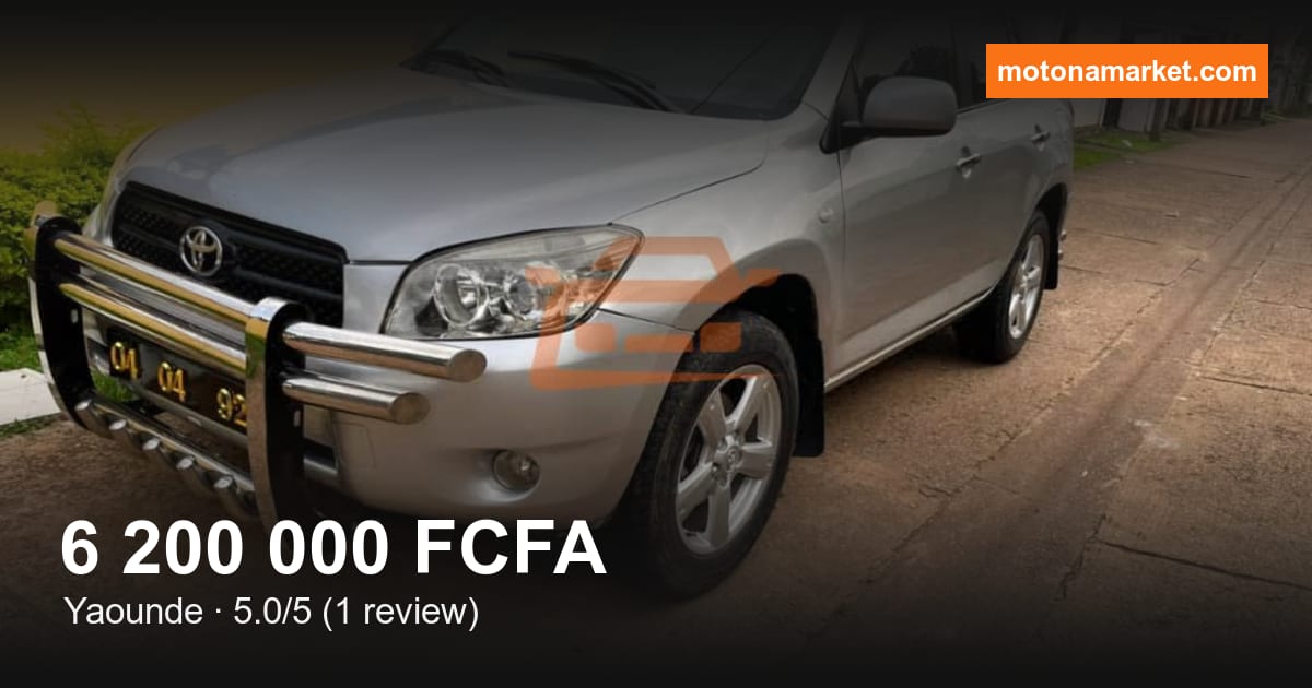 2008 Toyota Rav4 à Yaounde