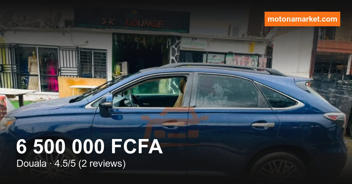 2010 Lexus Rx 350 à Douala