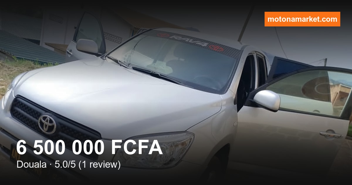 2008 Toyota Rav4 à Douala
