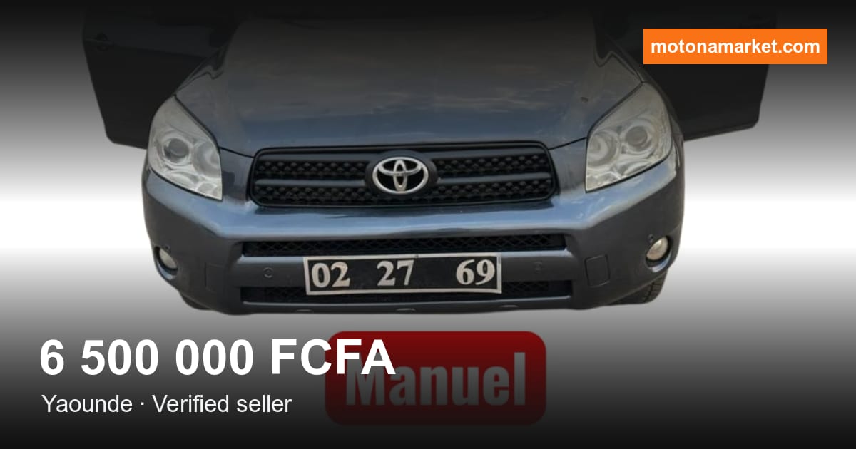 2008 Toyota Rav4 à Yaounde