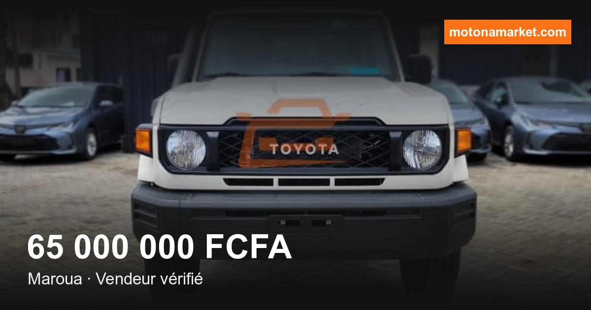 2025 Toyota Land Cruiser 79 à Maroua