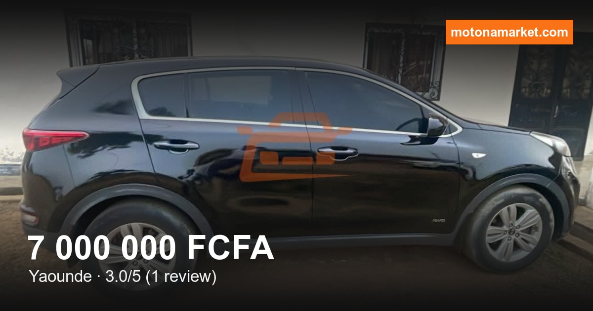 2019 Kia Sportage à Yaounde