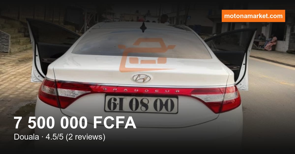 2018 Hyundai Accent à Douala