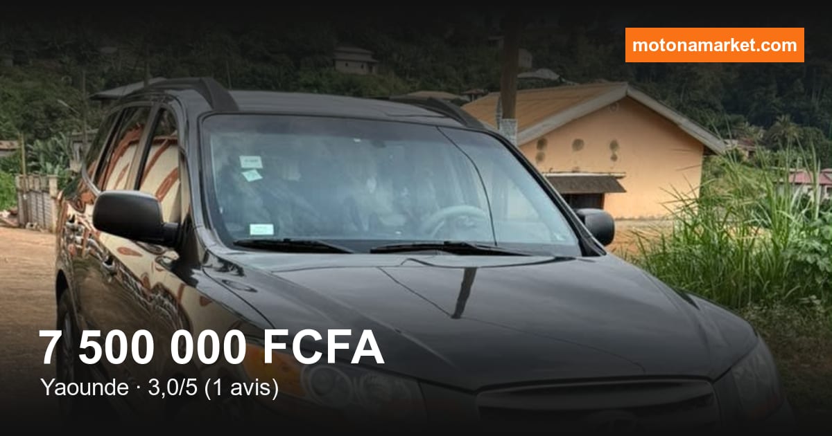 2013 Hyundai Santa Fe à Yaounde