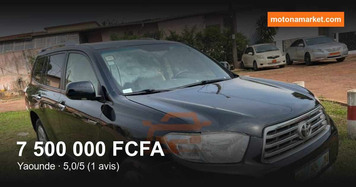 2009 Toyota Highlander à Yaounde