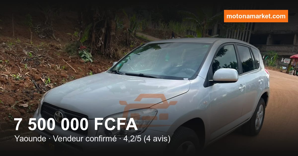 2008 Toyota RAV 4 à Yaounde