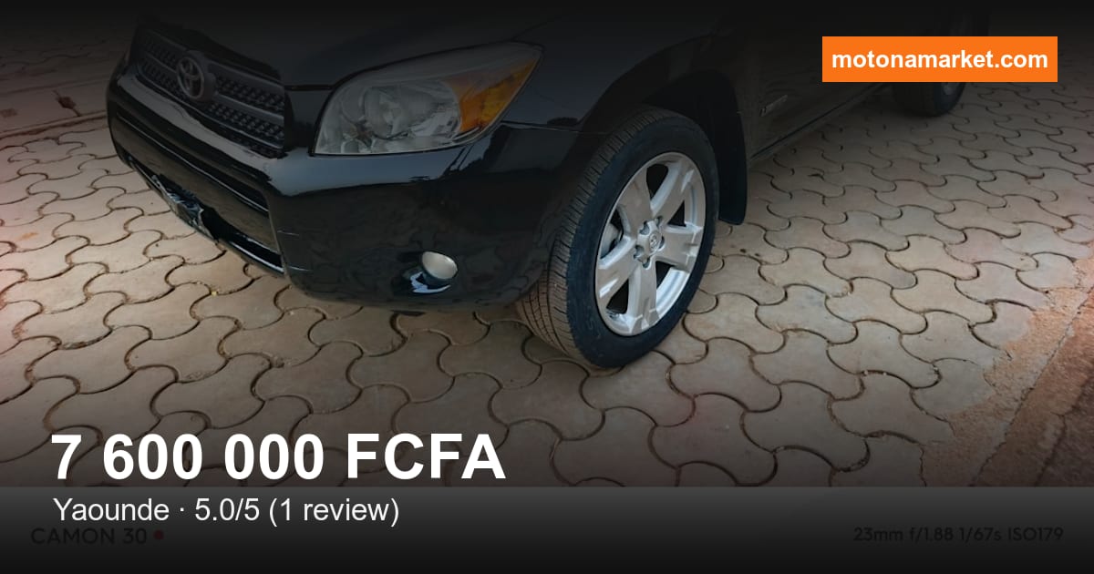 2008 Toyota Rav4 à Yaounde