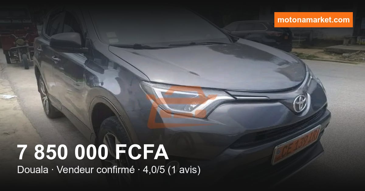 2018 Toyota RAV 4 à Douala