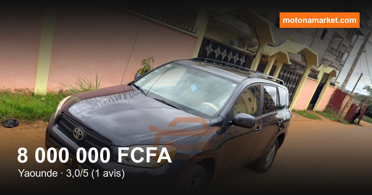 2009 Toyota RAV4 à Yaounde