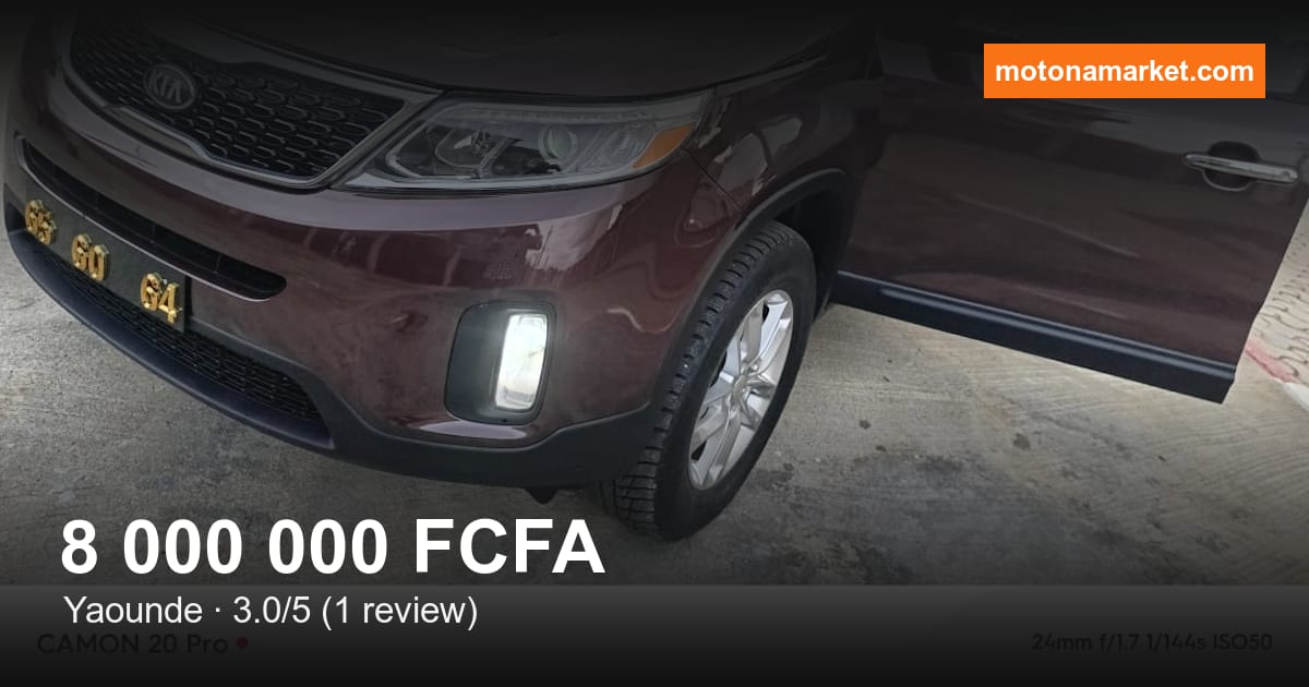 2015 Kia Sorento à Yaounde