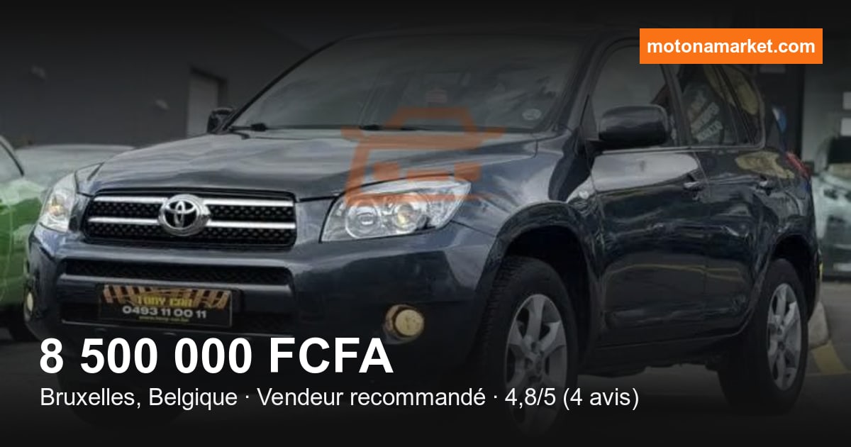 2007 Toyota RAV 4 à Bruxelles, Belgique
