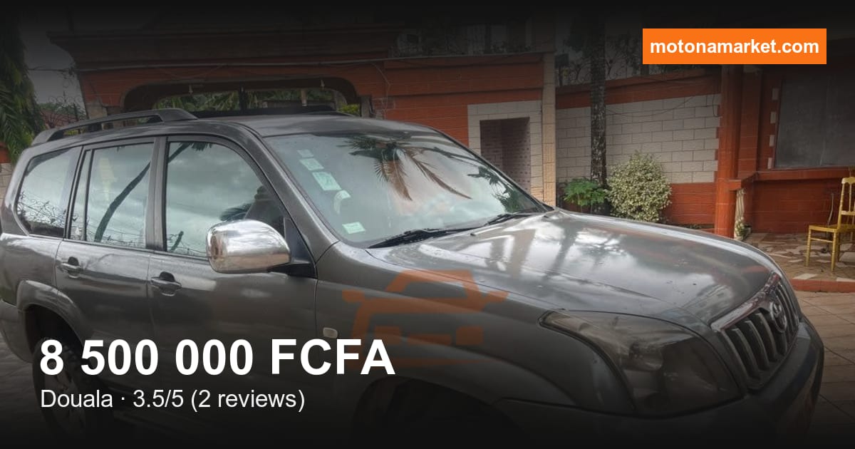 2010 Toyota Prado à Douala