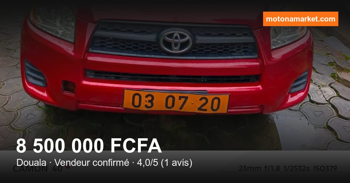 2010 Toyota RAV4 à Douala