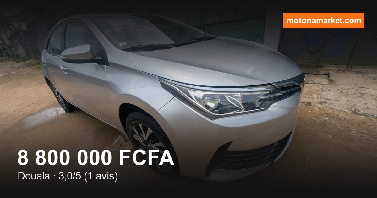 2019 Toyota Corolla à Douala