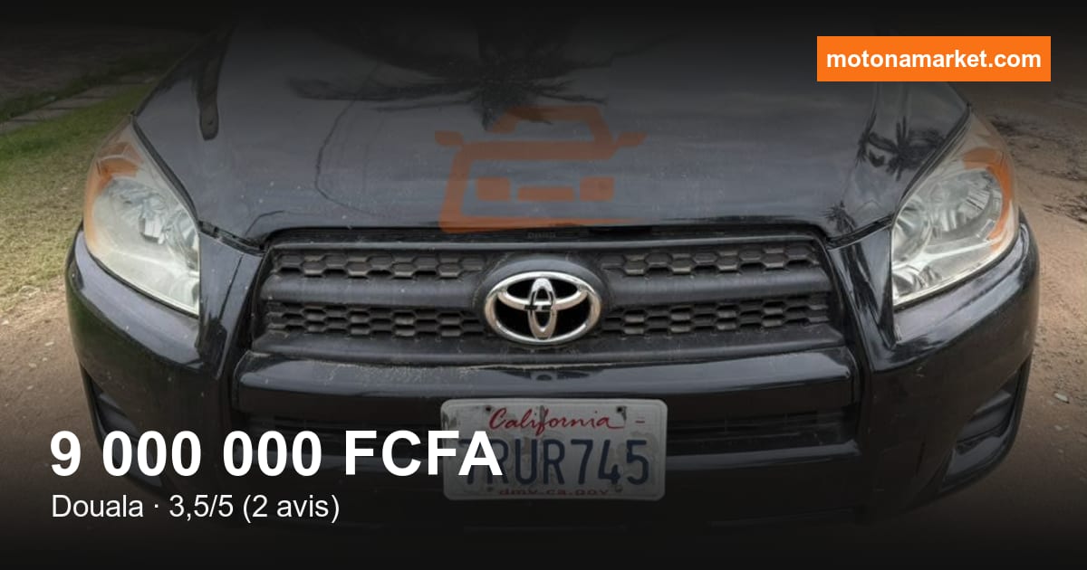 2010 Toyota Rav4 à Douala