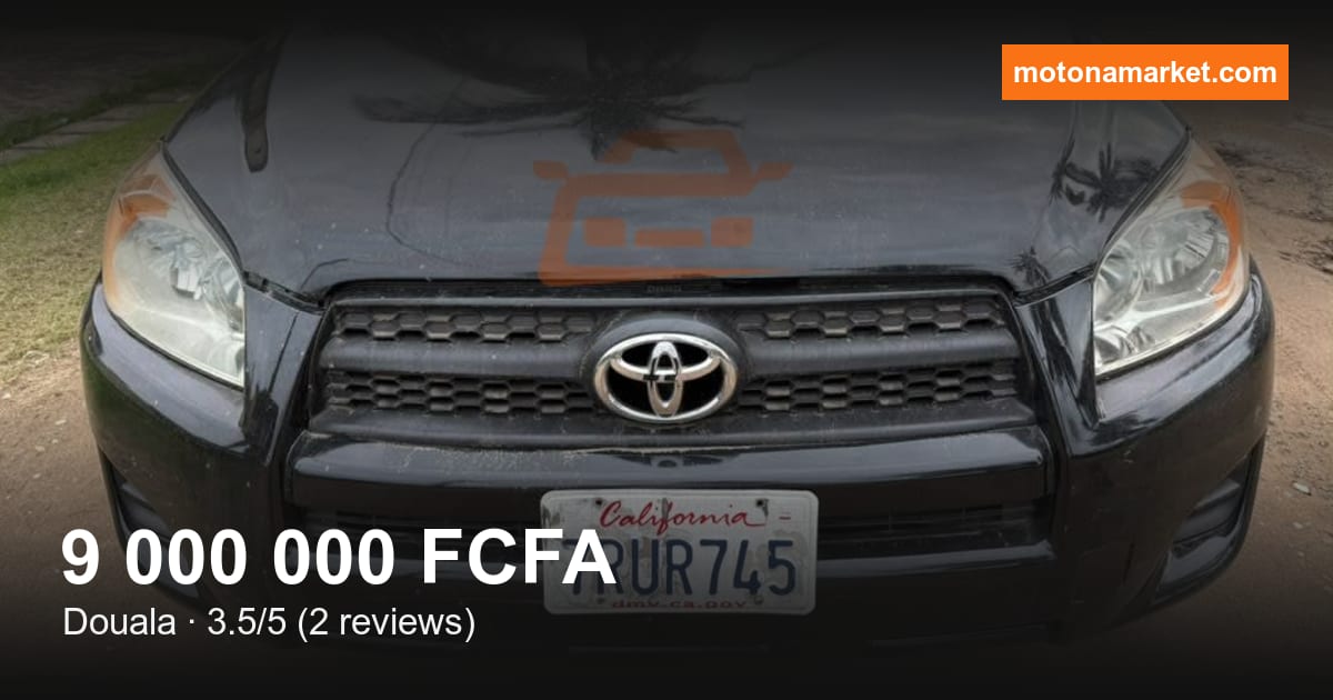 2010 Toyota Rav4 à Douala