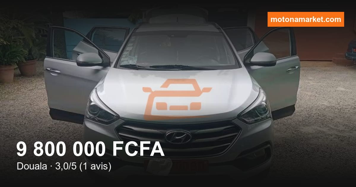 2018 Hyundai Santa Fe à Douala