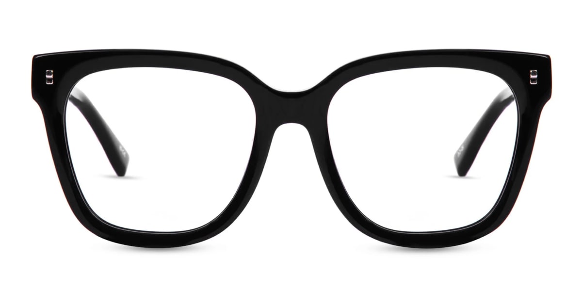 Black Square Reading Glasses-1