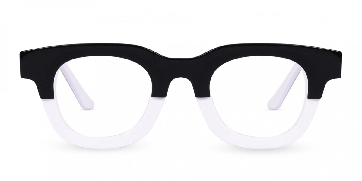 White Dual Tone Glasses-1