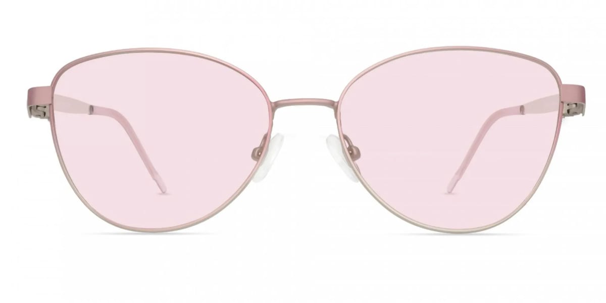 Metal Frame Cat Eye Sunglasses-2