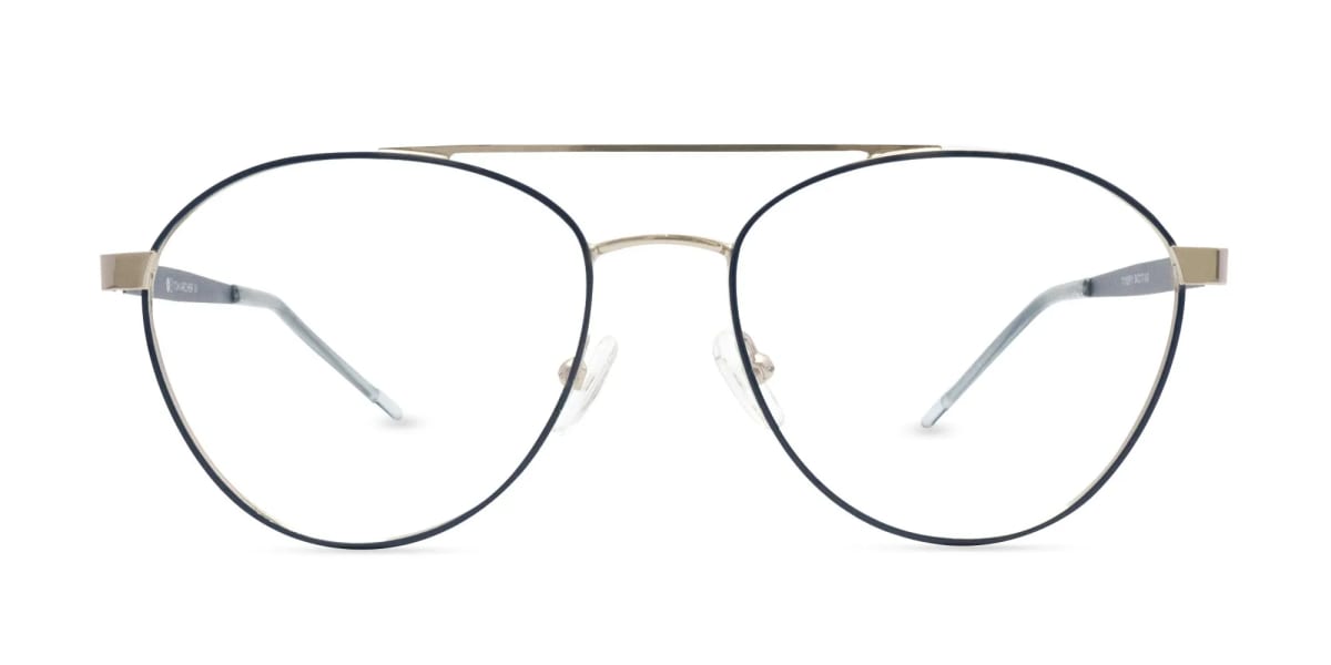 Pilot Metal Frame Glasses-2