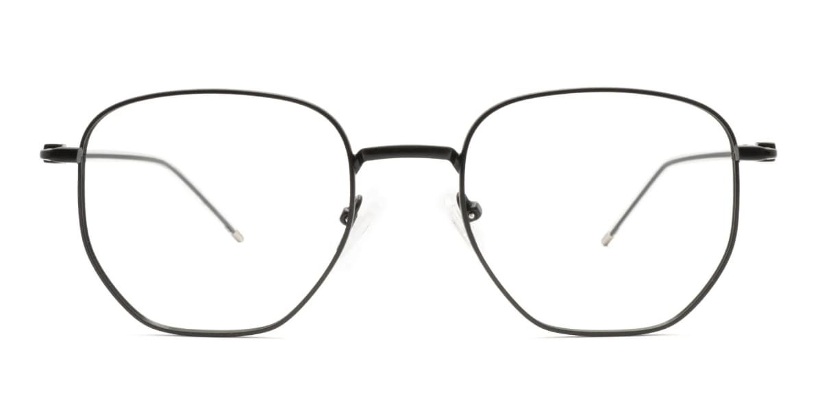Hexagon Wire Frame Glasses-2