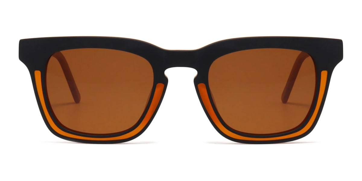 black and brown sunglasses-2