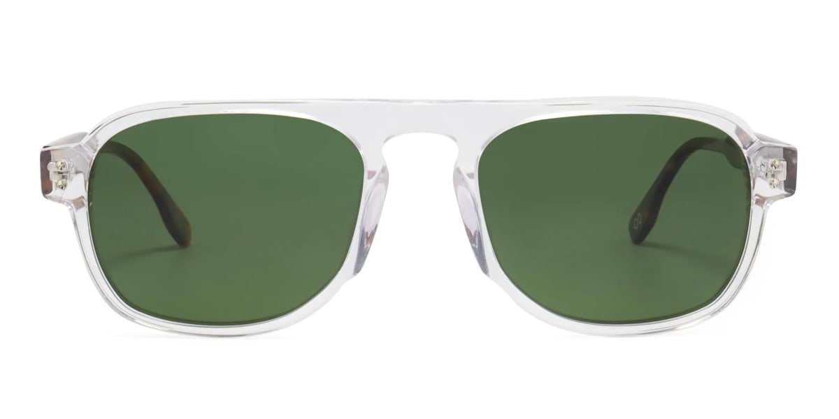 Green Tortoise Shell Sunglasses-2
