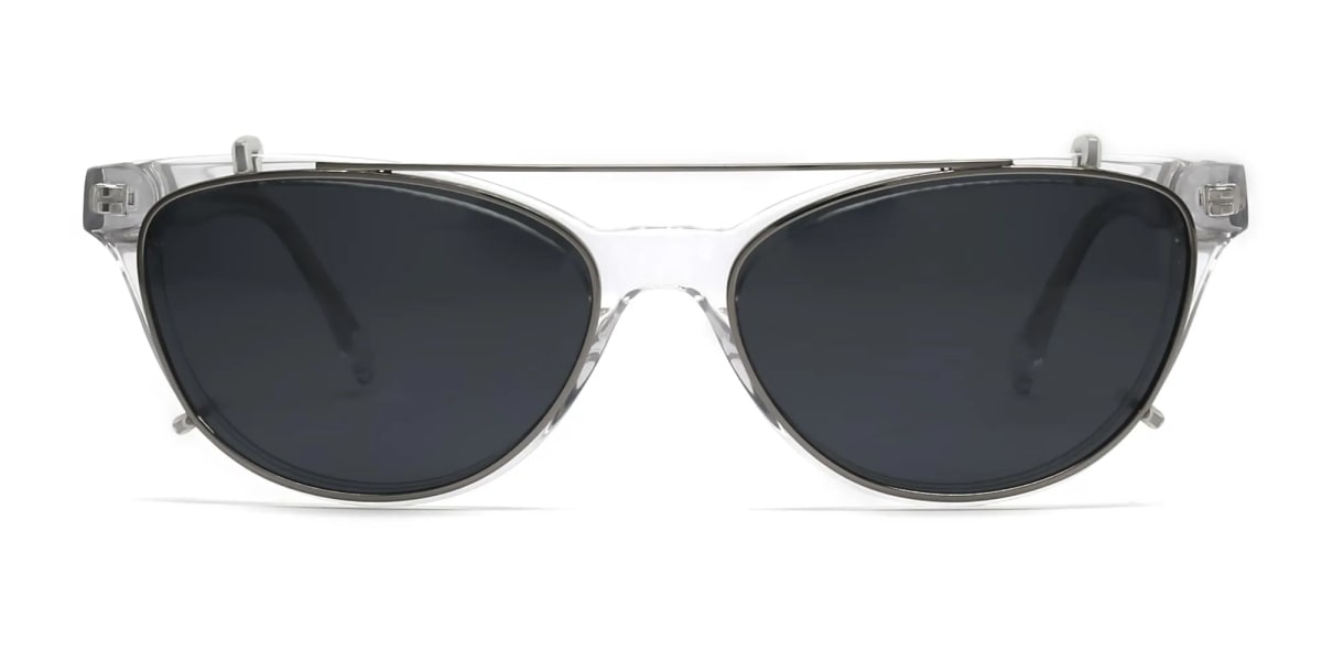 cat eye clip on sunglasses-2