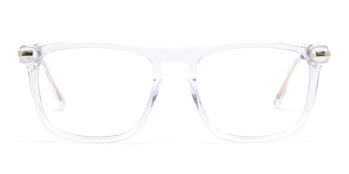 gold clear glasses-2