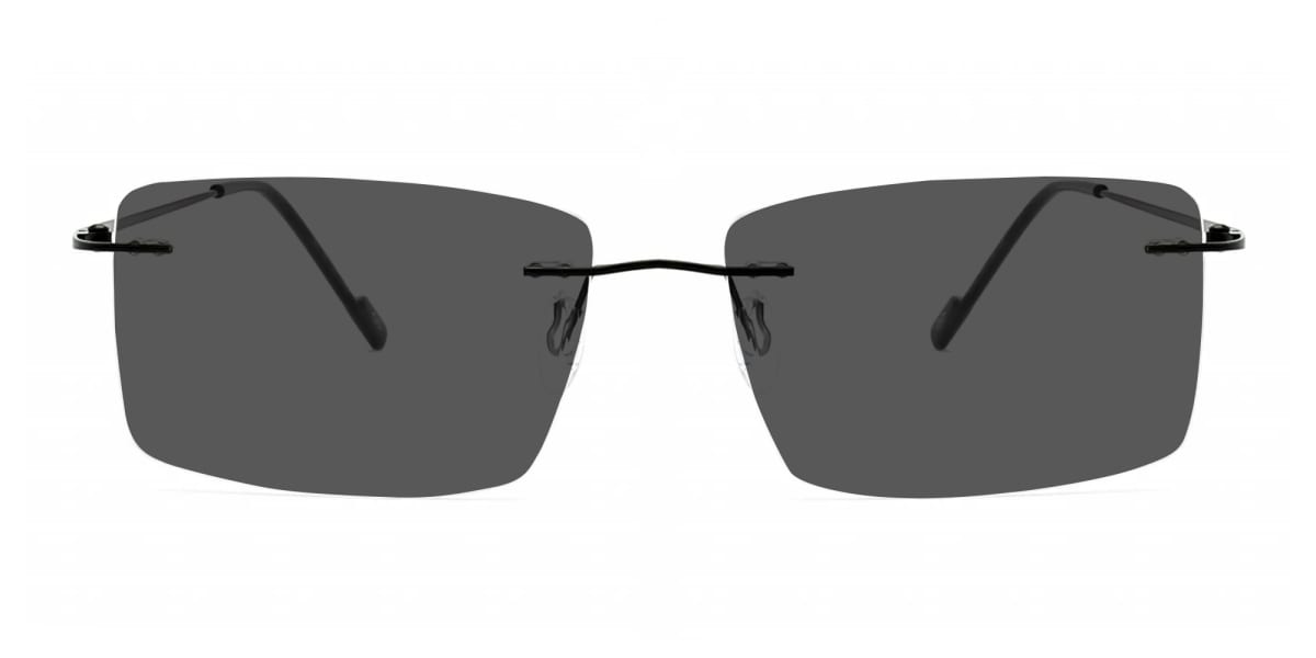 Rectangle Frameless Sunglasses-1