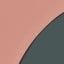 Salmon Pink & Gold