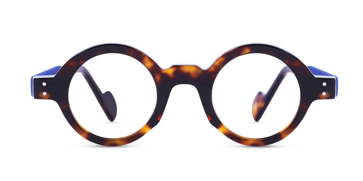 Blue Tortoiseshell Glasses-1