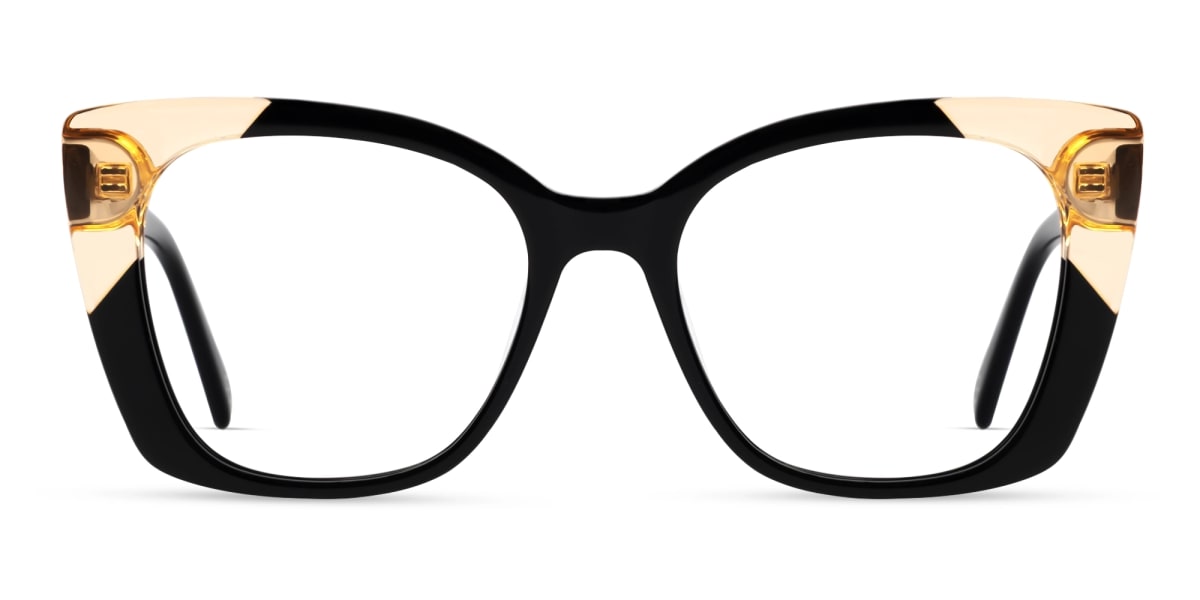 Large Black Butterfly Glasses For Female