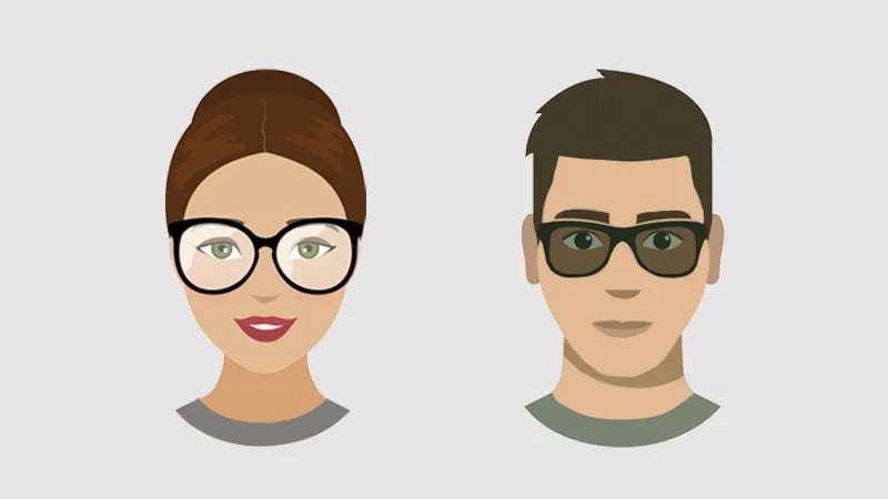 What Glasses to Choose for an Oval Face Shape