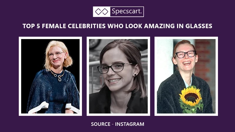 Top 5 Female Celebrities Who Look Amazing in Glasses