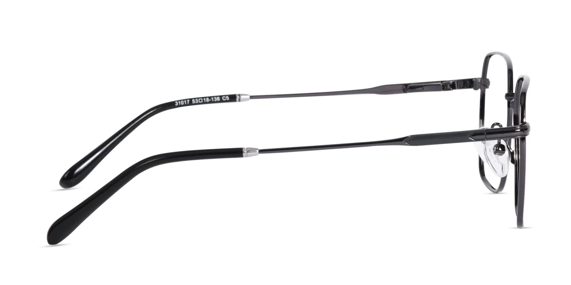 Blue Geometric Glasses-4