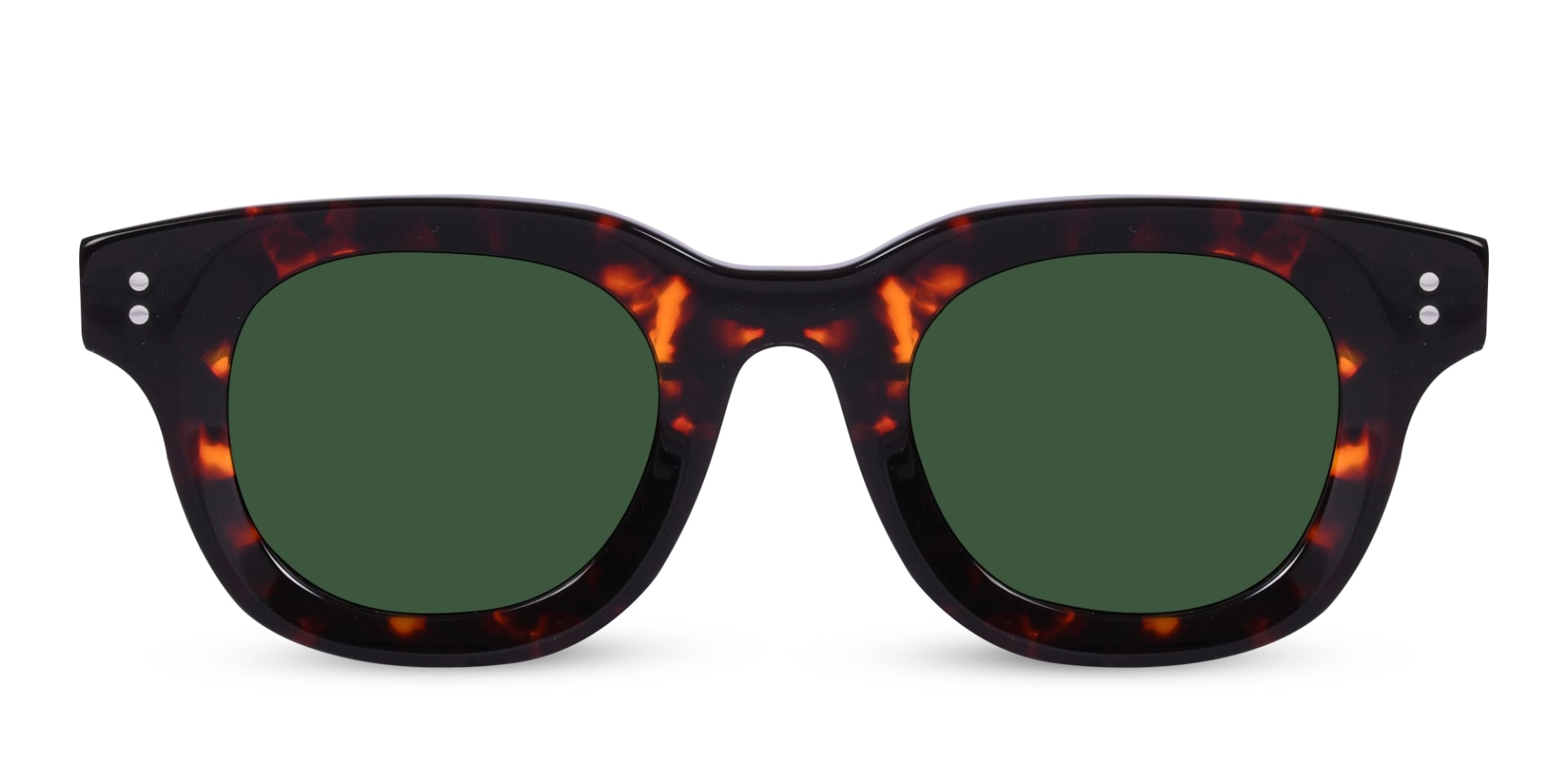 Full Rim Round Tortoise Sunglasses-1