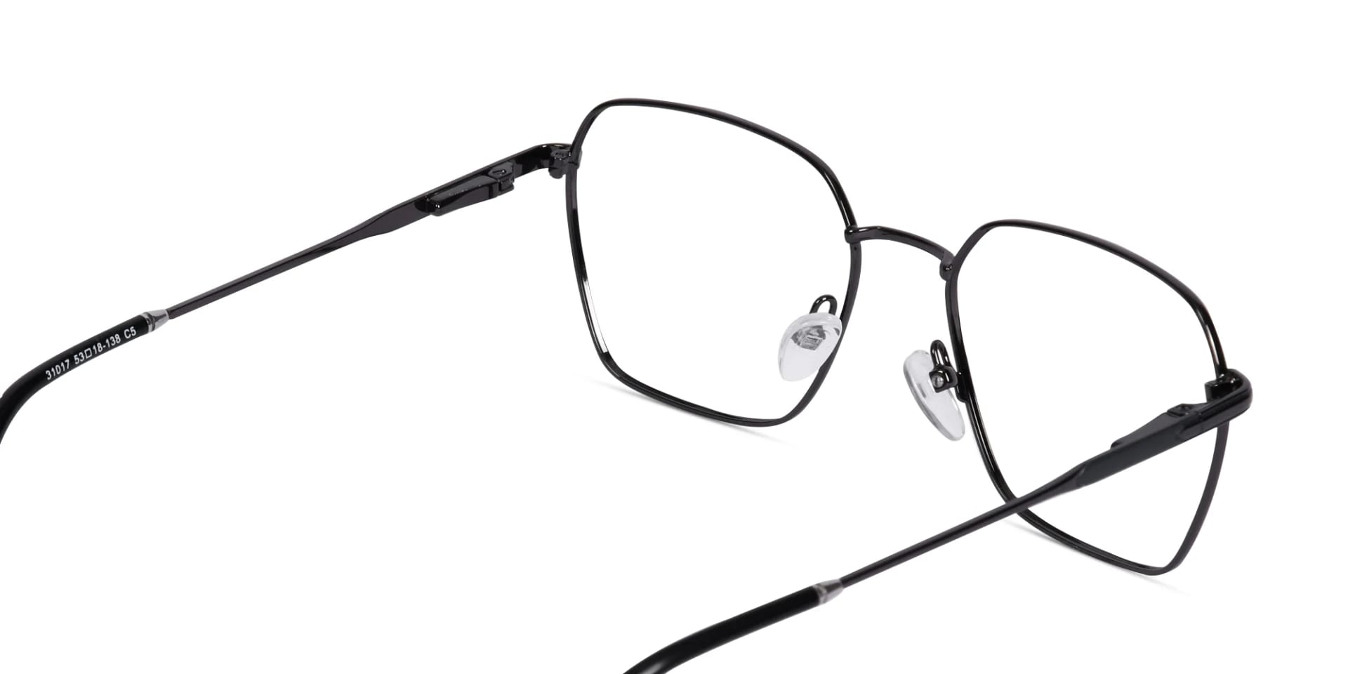 Blue Geometric Glasses-5