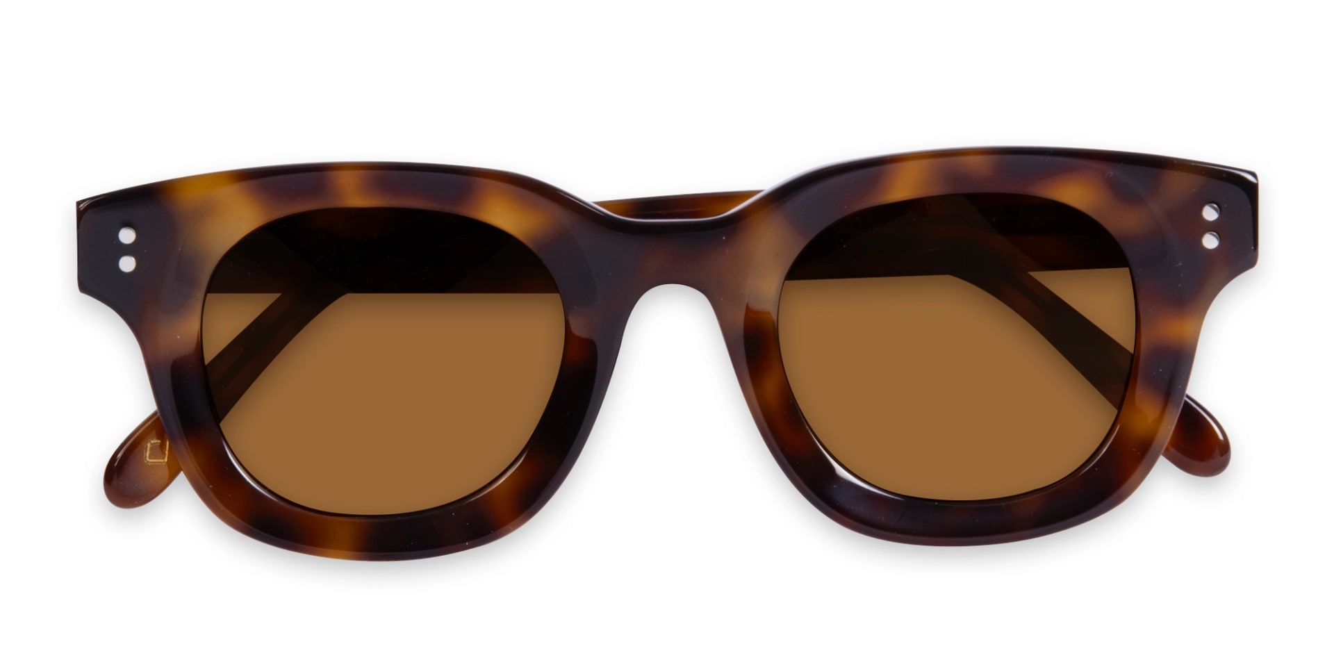 Round Tortoiseshell Sunglasses - 6