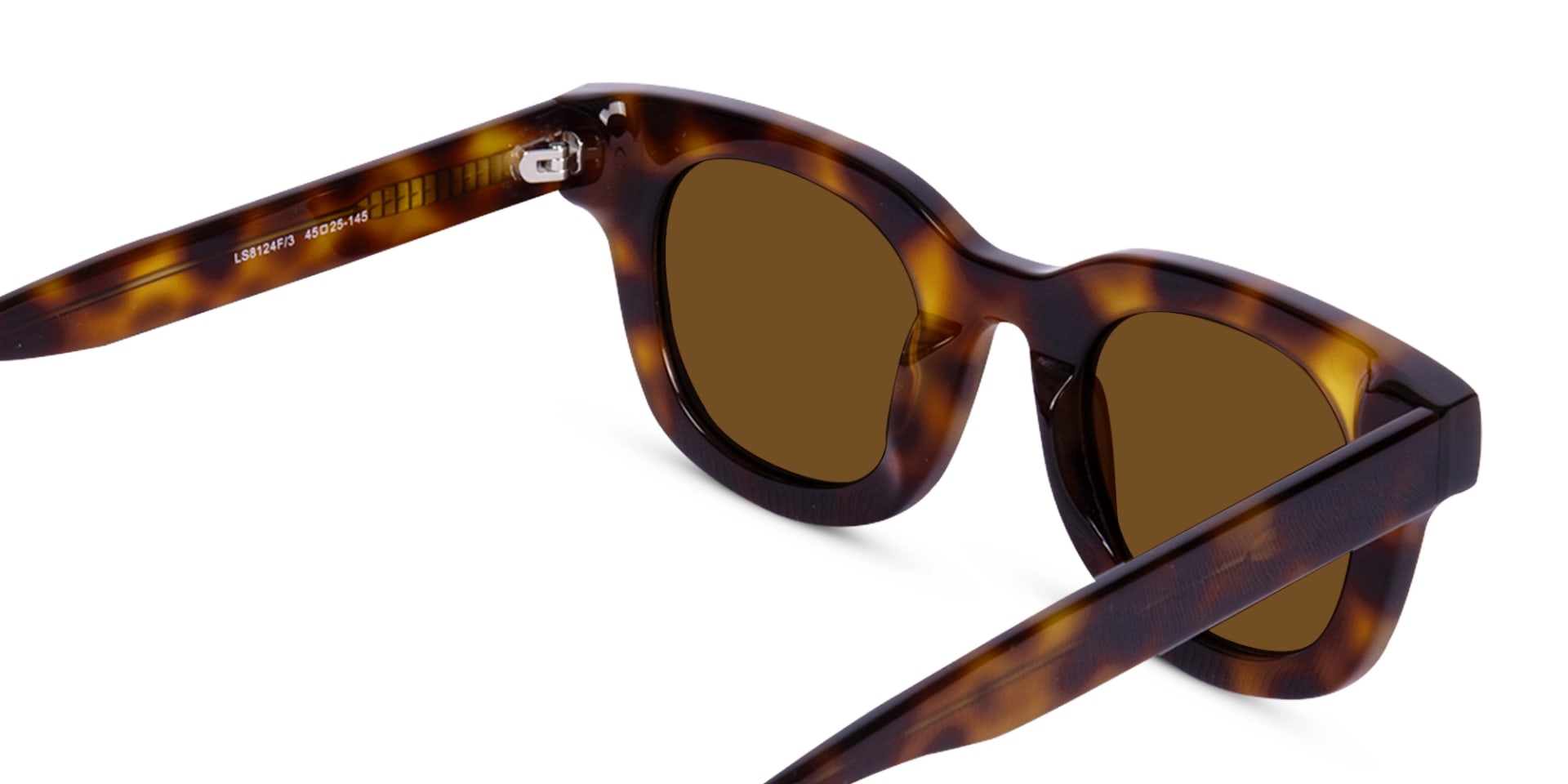 Round Tortoiseshell Sunglasses-5