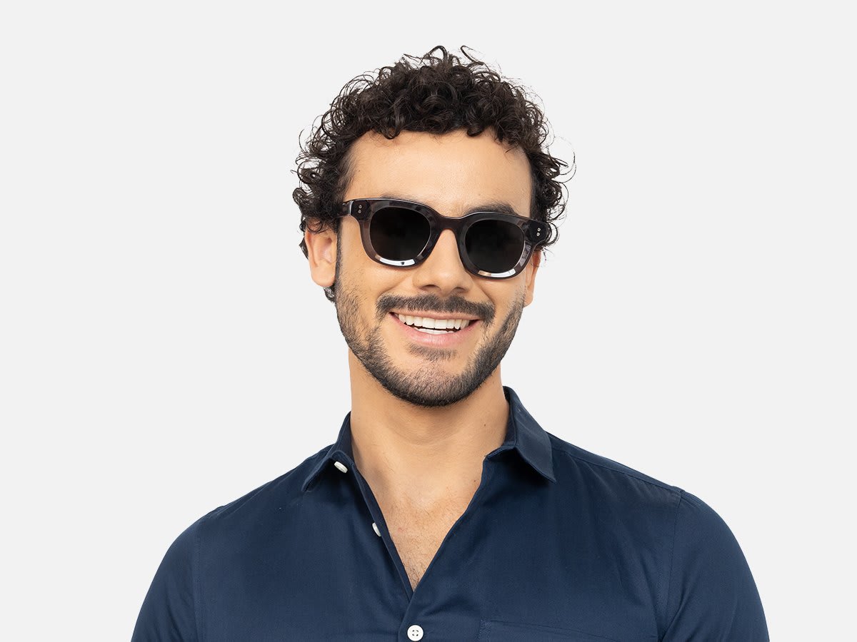 Sunglasses Grey Frame-41