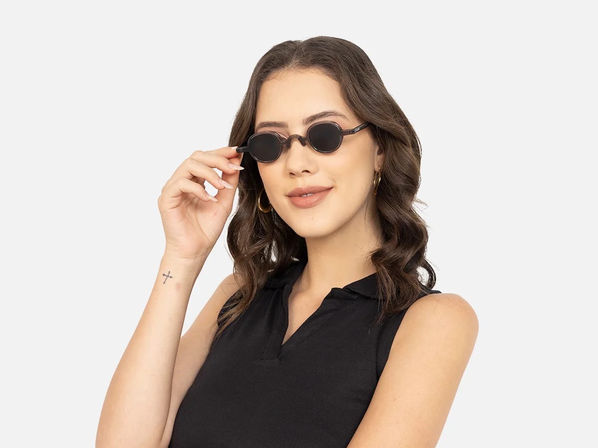 Little Round Sunglasses-54