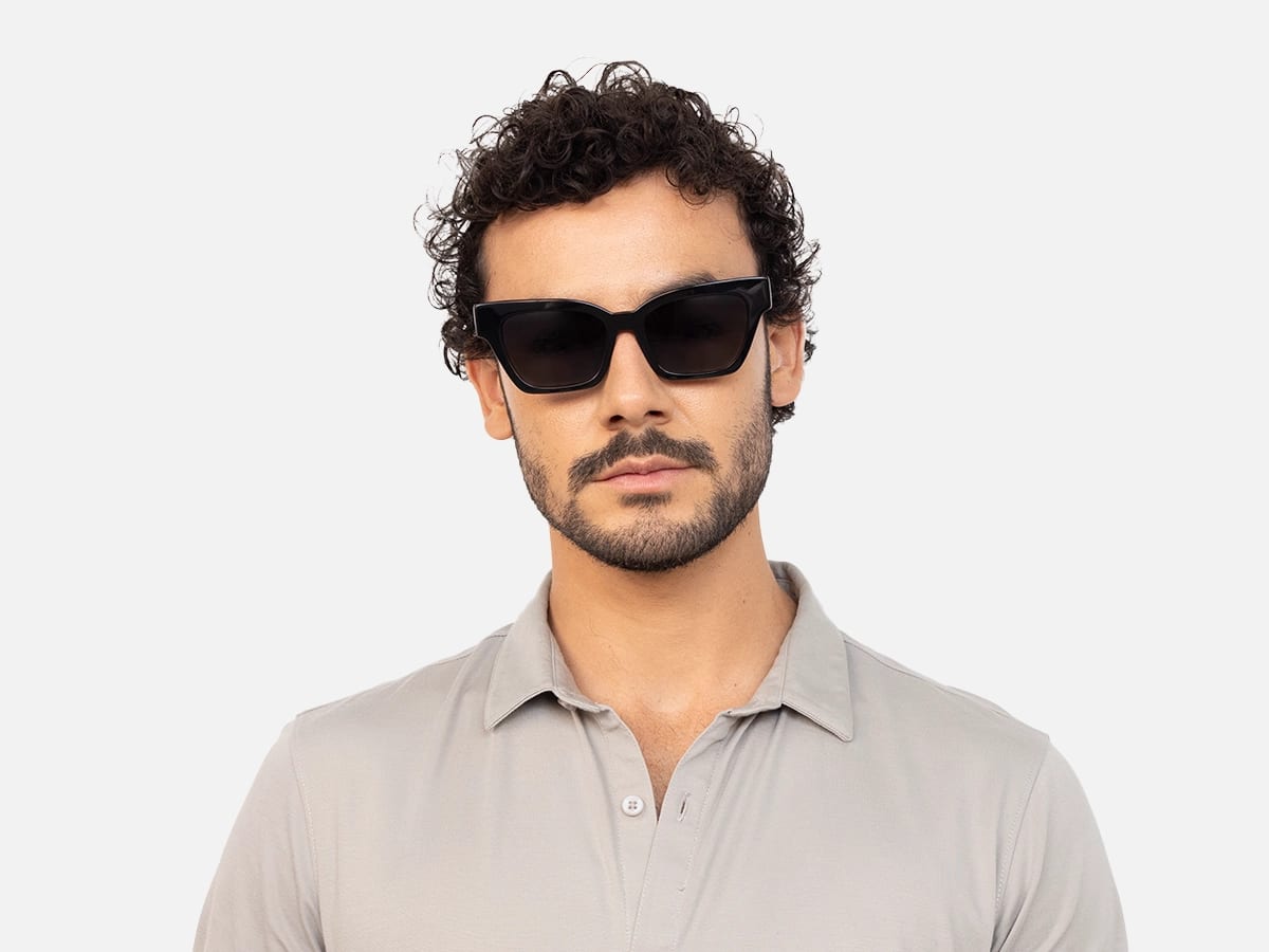 Cateye Square Sunglasses-41
