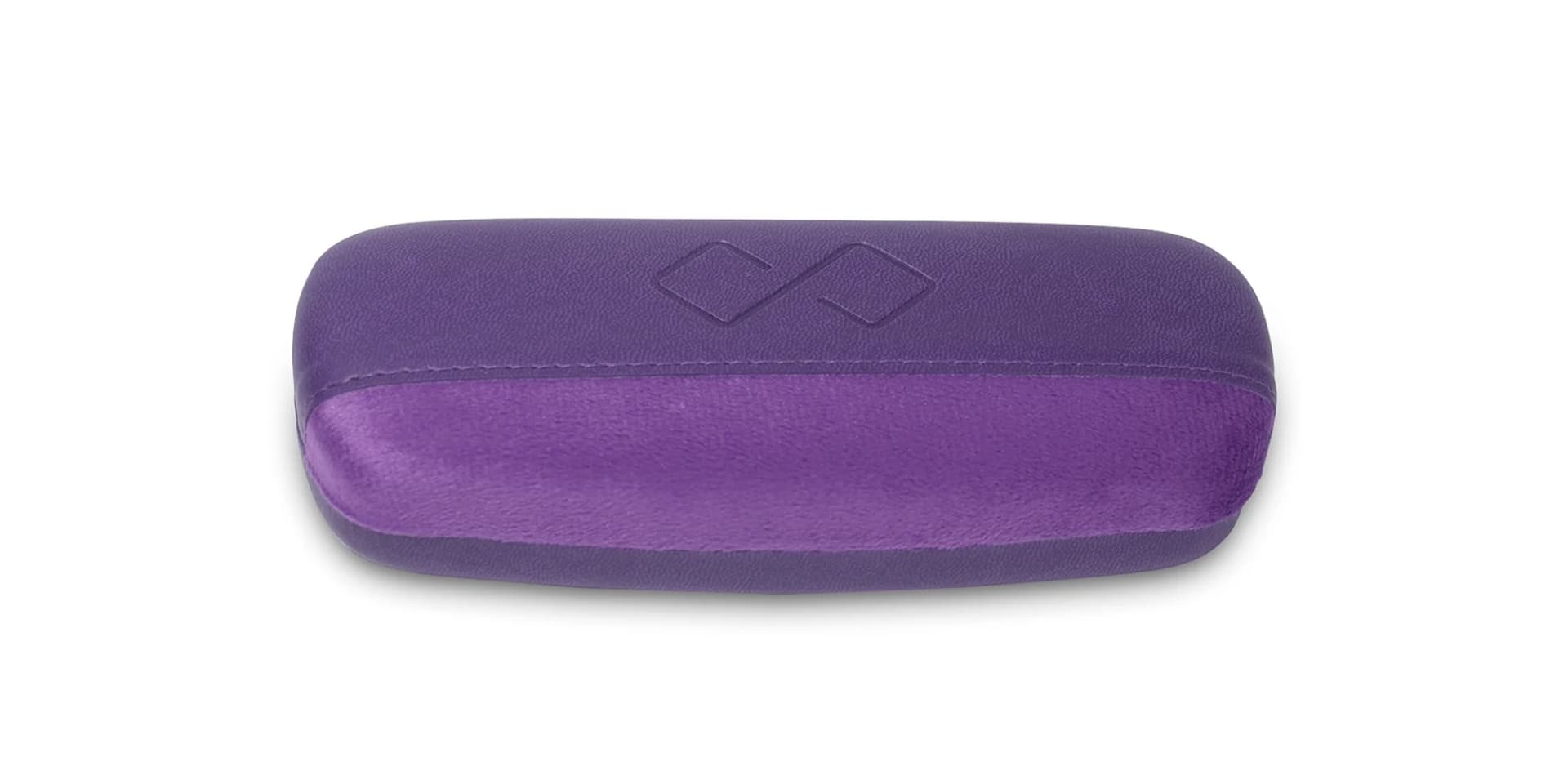 Purple Hard Case Eyeglass Case-1