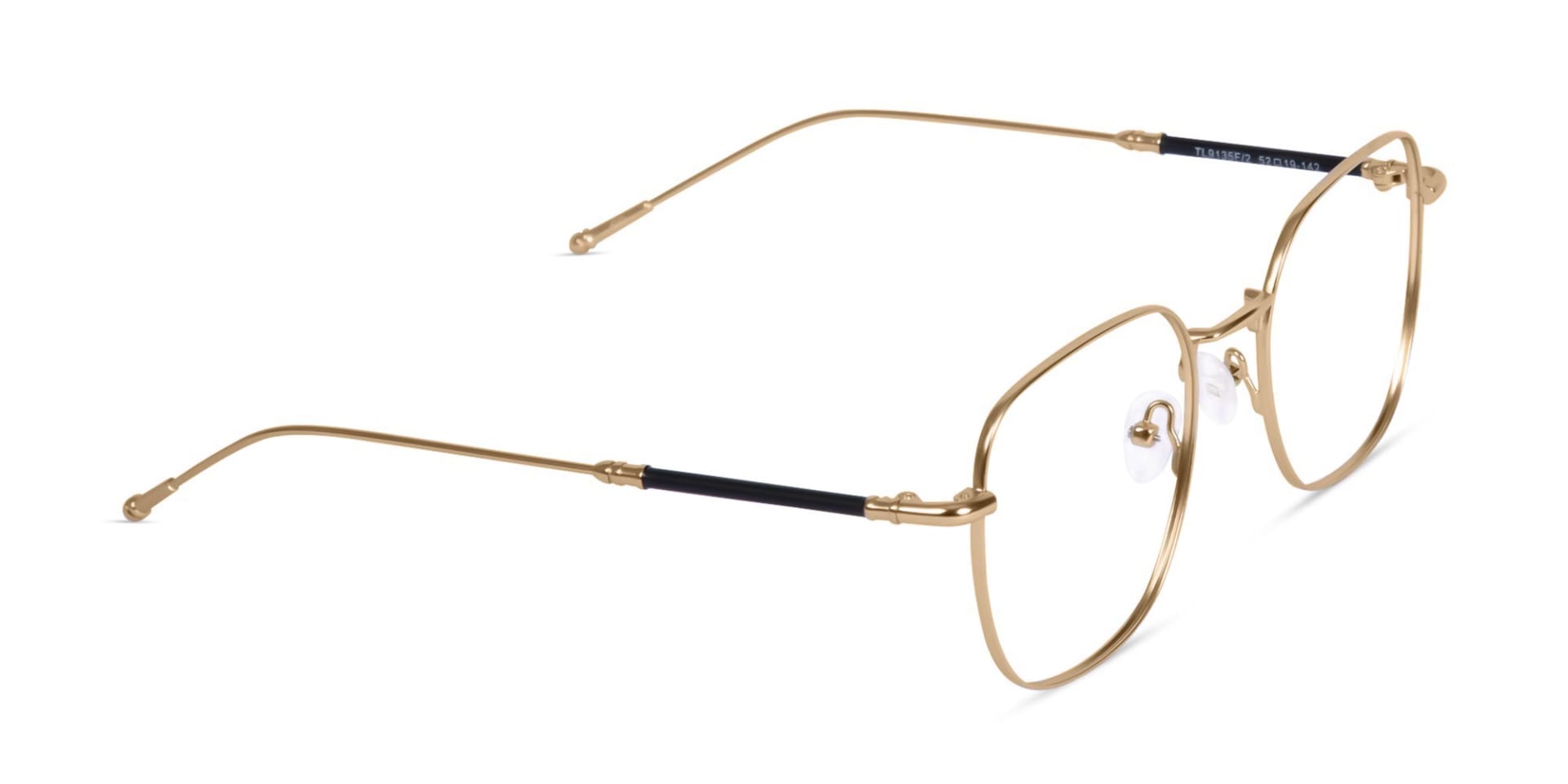 Metal Frame Square Glasses-2