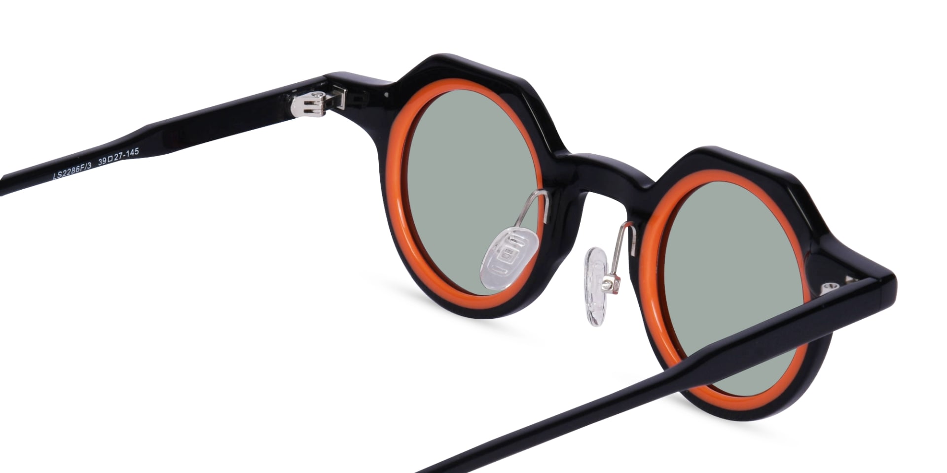 Black And Orange Sunglasses-5