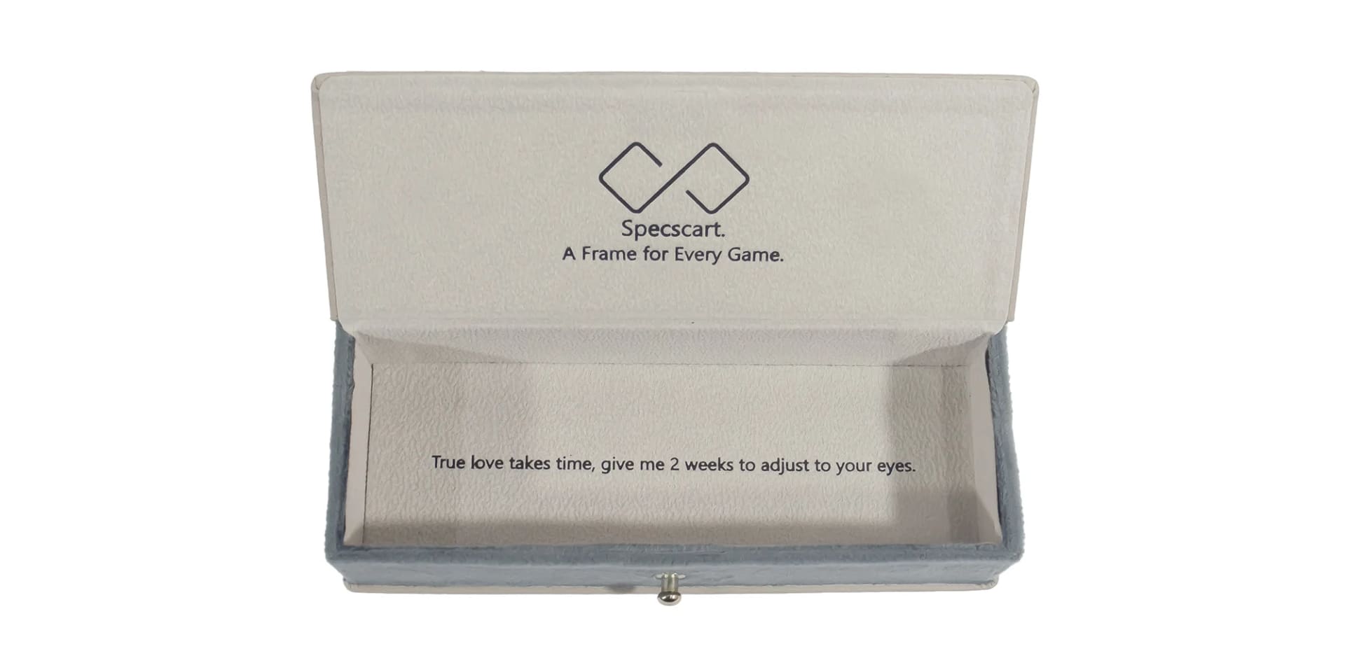 Grey Hard Shell Eyeglass Case-2